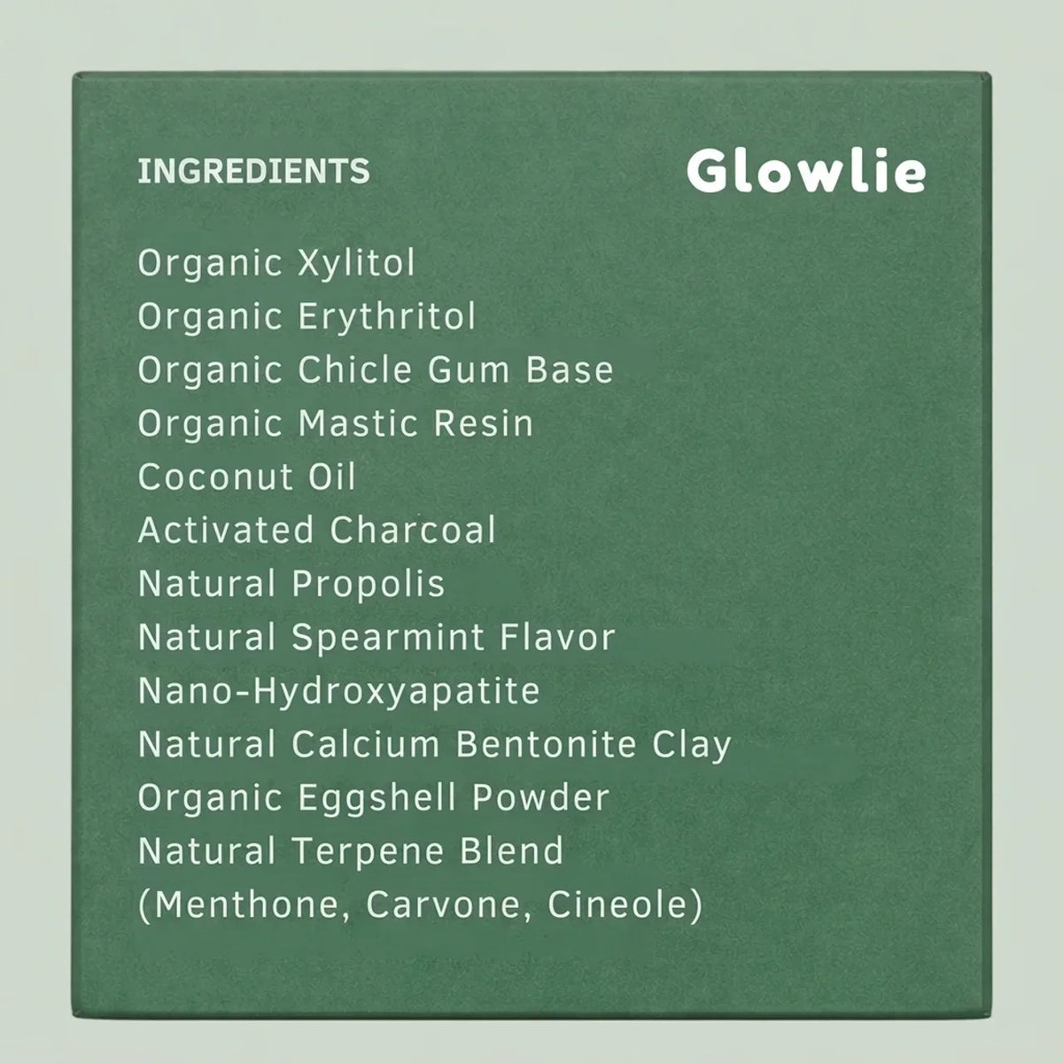 Glowlie - Clean Gum for Smokers