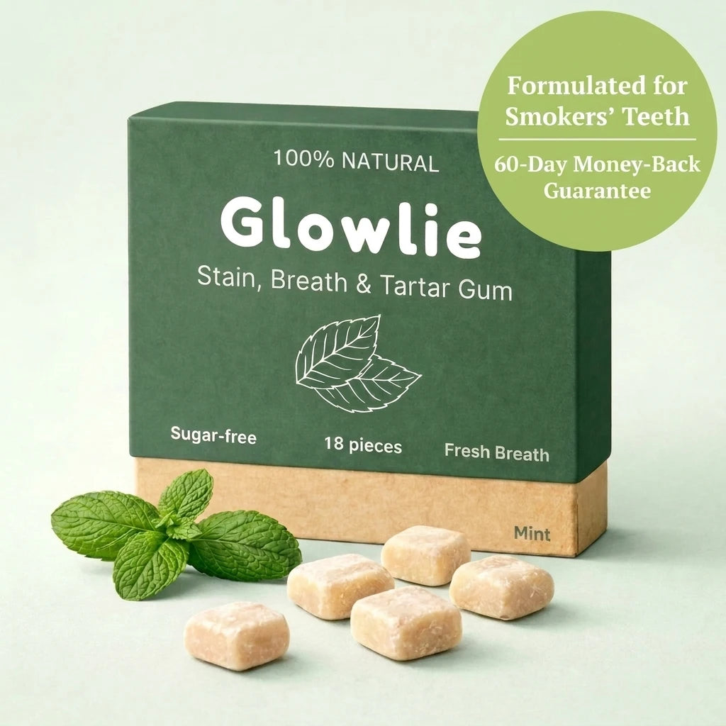 Glowlie - Clean Gum for Smokers